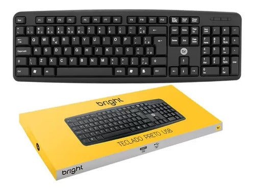 Teclado USB Bright 0014