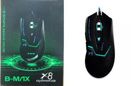 Mouse Gamer B-max X8 Gaming 2400 Dpi