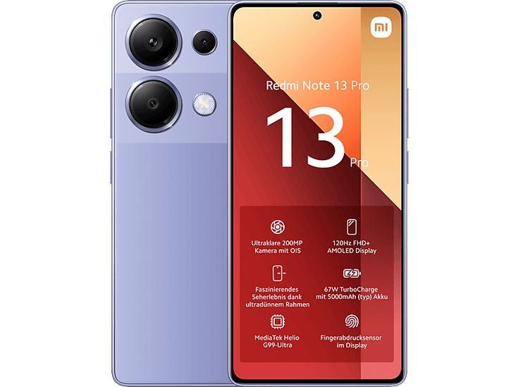 XIAOMI REDMI NOTE 13 PRO 8GB/256GB(NOVO)